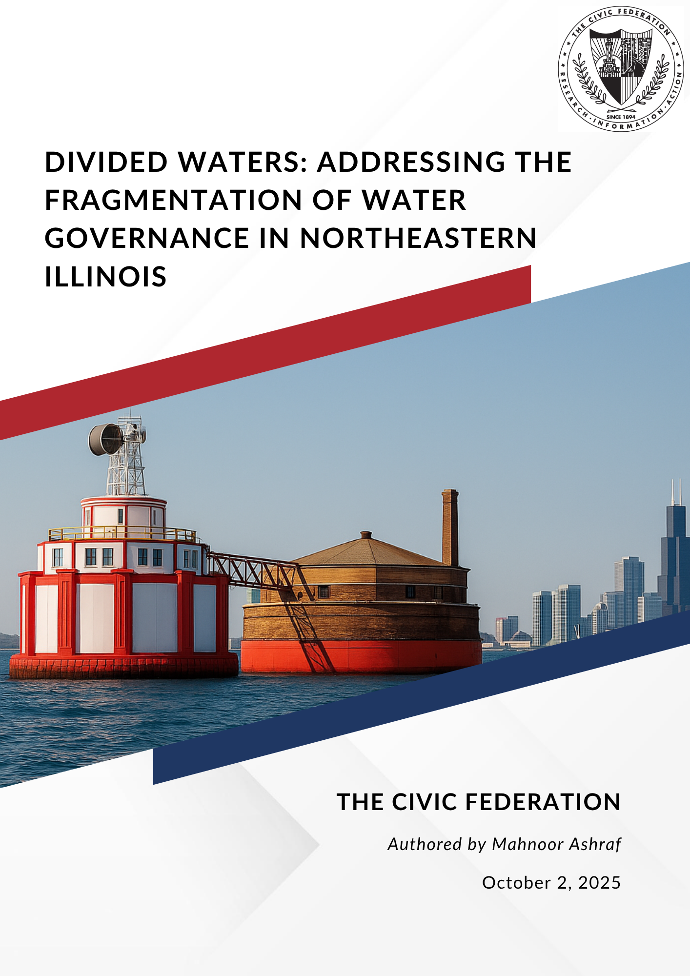 Divided Waters report cover