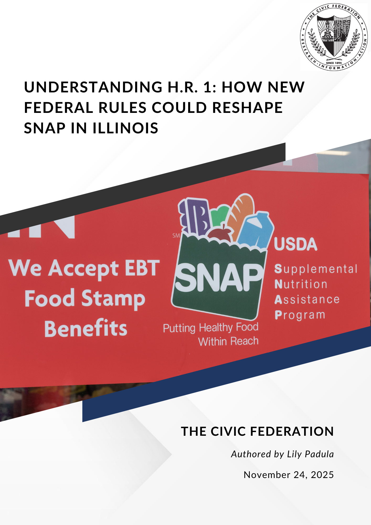 SNAP Report Cover Page