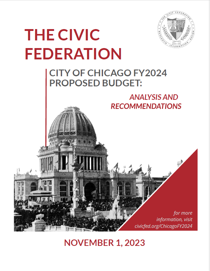 City of Chicago Report Cover