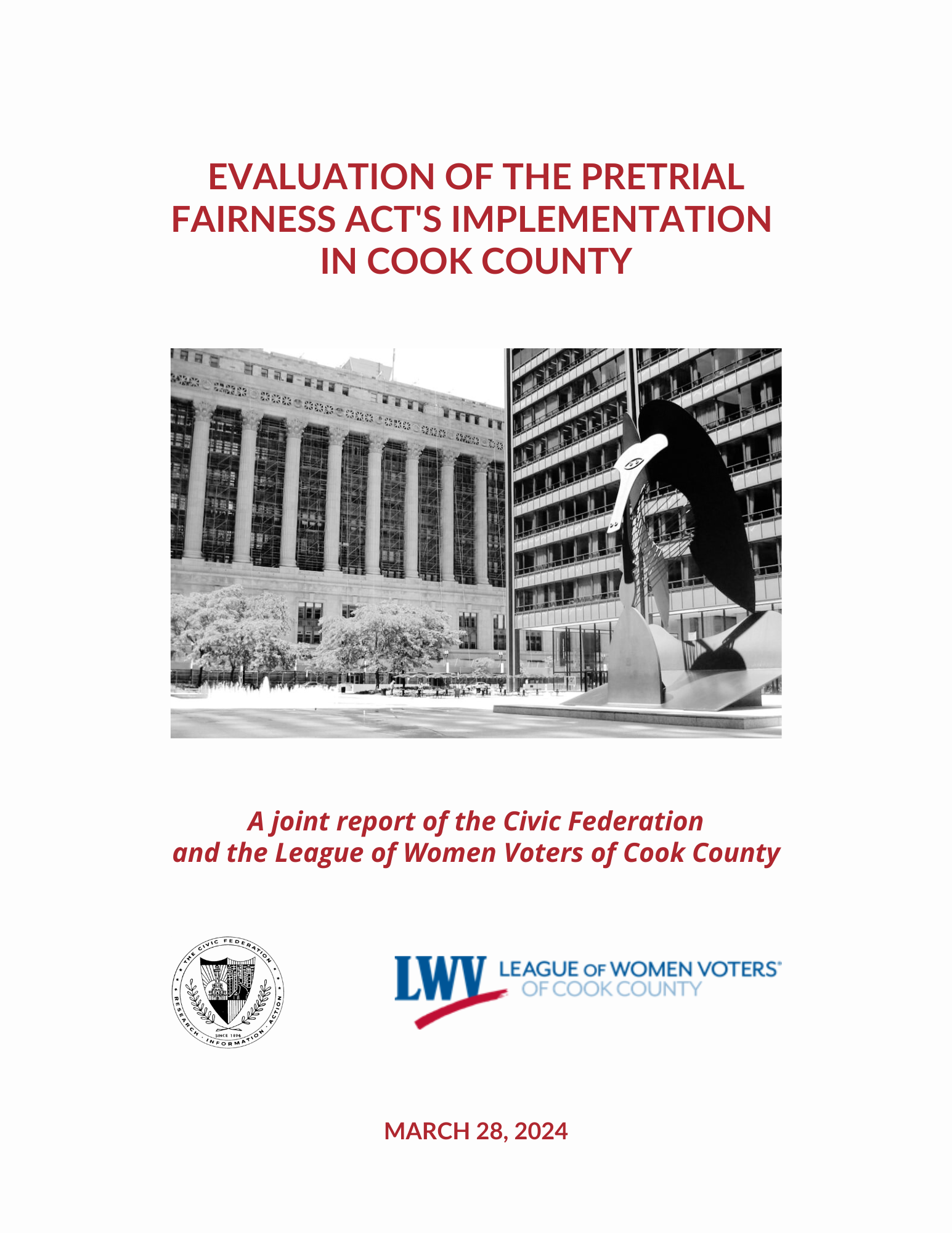 Evaluation of the Pretrial Fairness Act's Implementation in Cook County